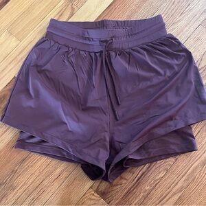 Gymshark Maroon Shorts - Small